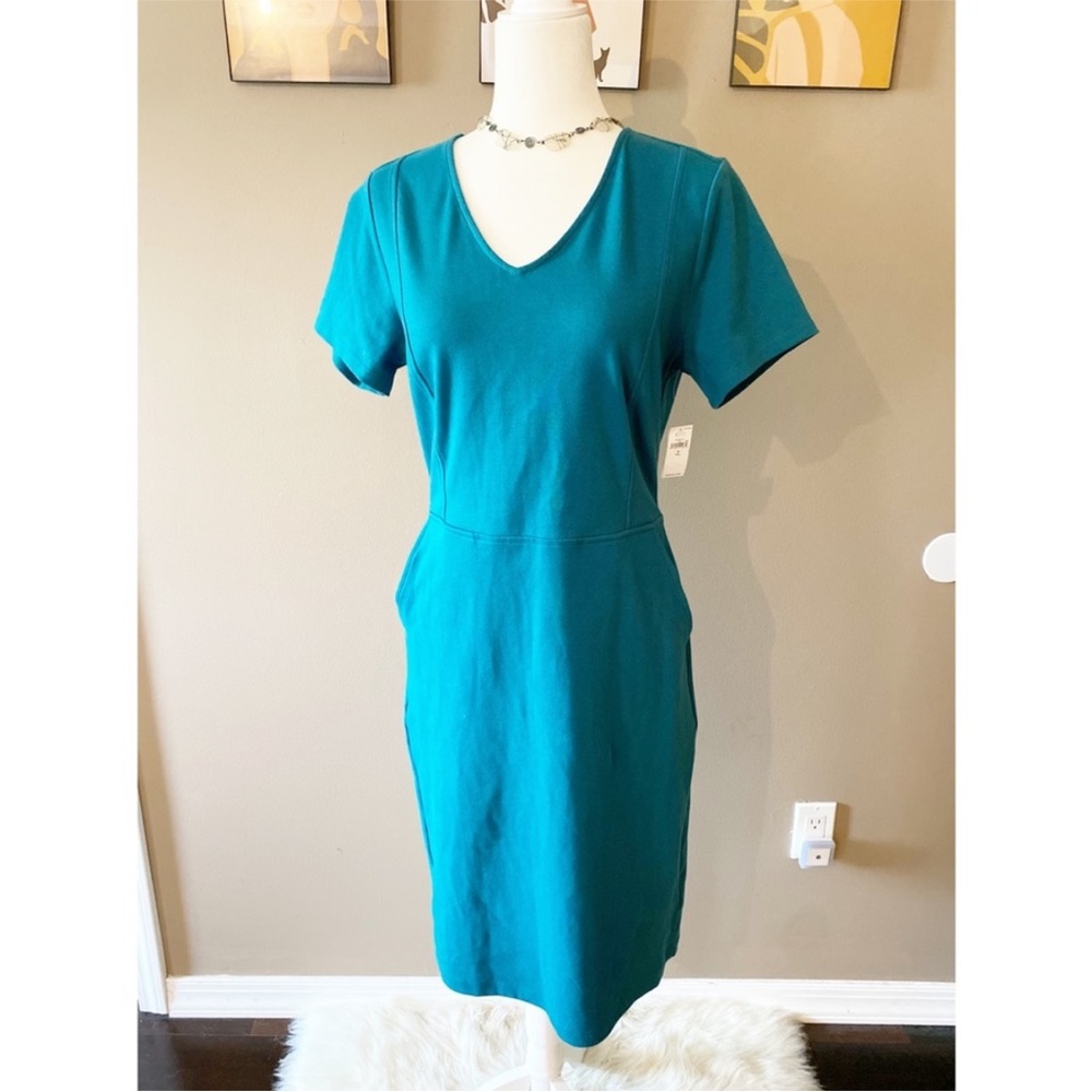 Teal old navy dress size medium tall